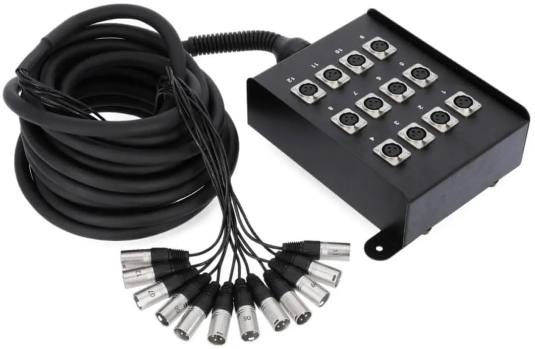 Cables K12C10 Multicore mit Stagebox 12/0 10 m
