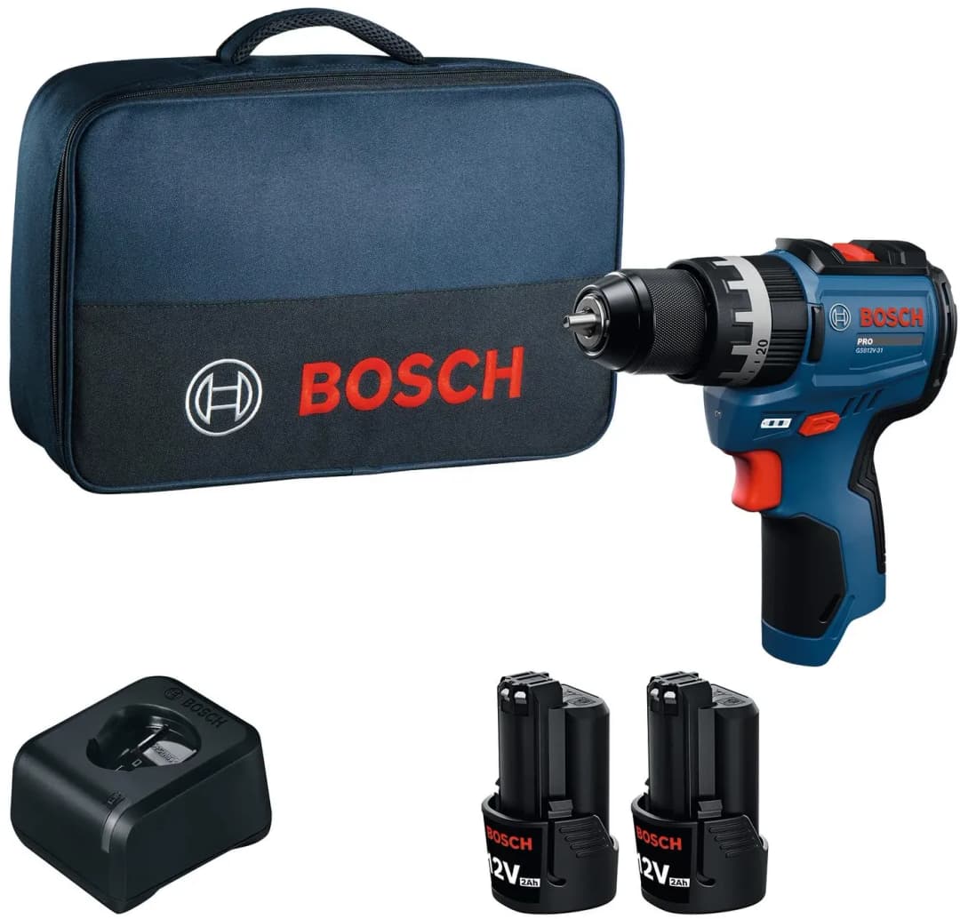 Akku-Schlagbohrschrauber GSB12V-31 inkl. 2 x 2,0 Ah + Tasche