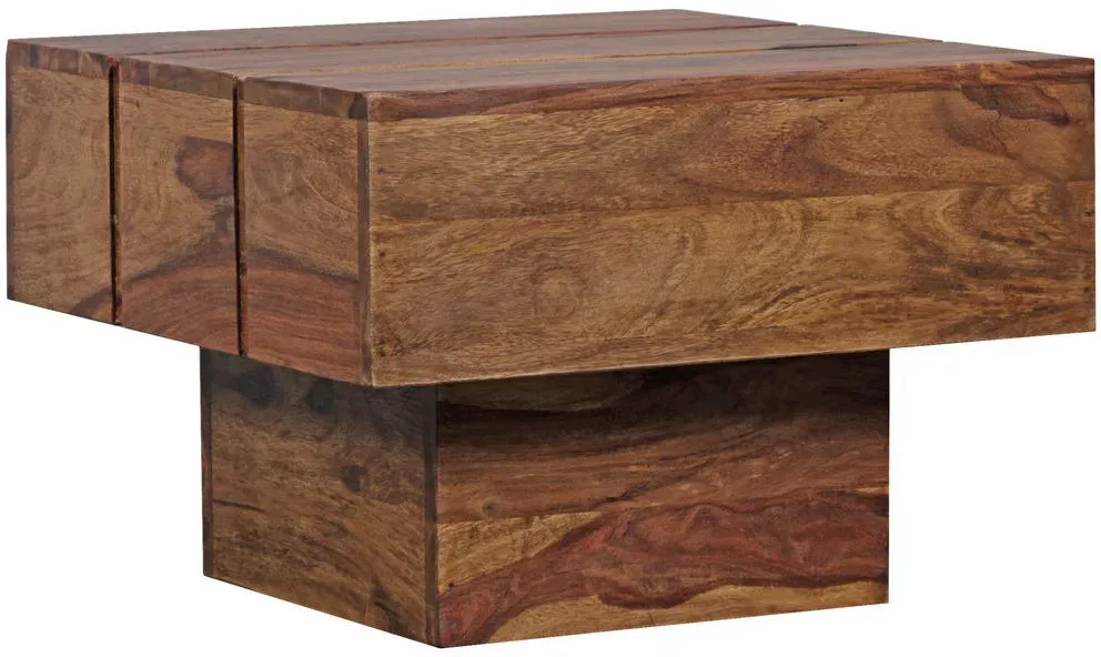 Beistelltisch Holz Sheesham 44 x 30 x 44 cm