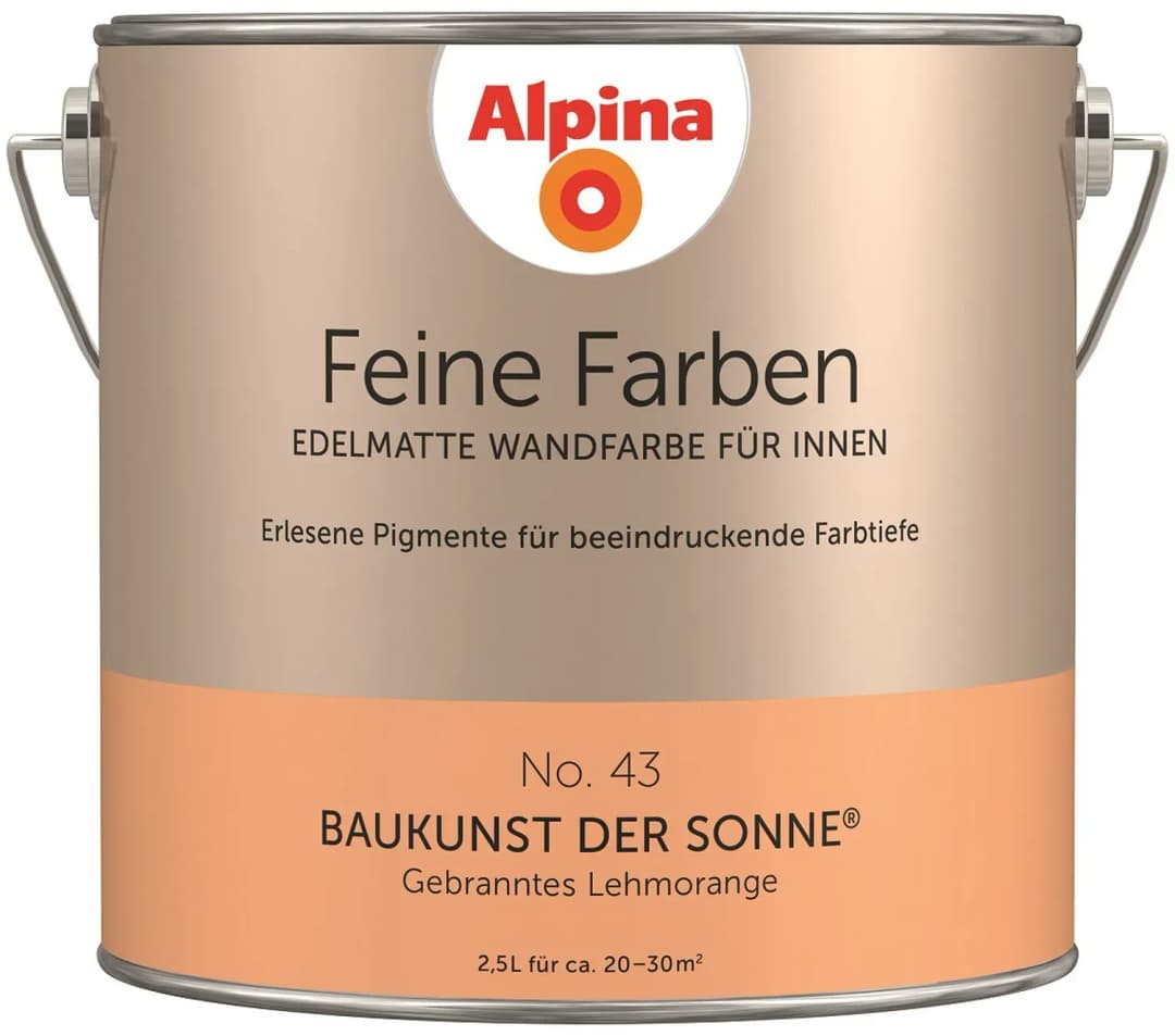 Feine Farben 2,5 l No. 43 baukunst der sonne