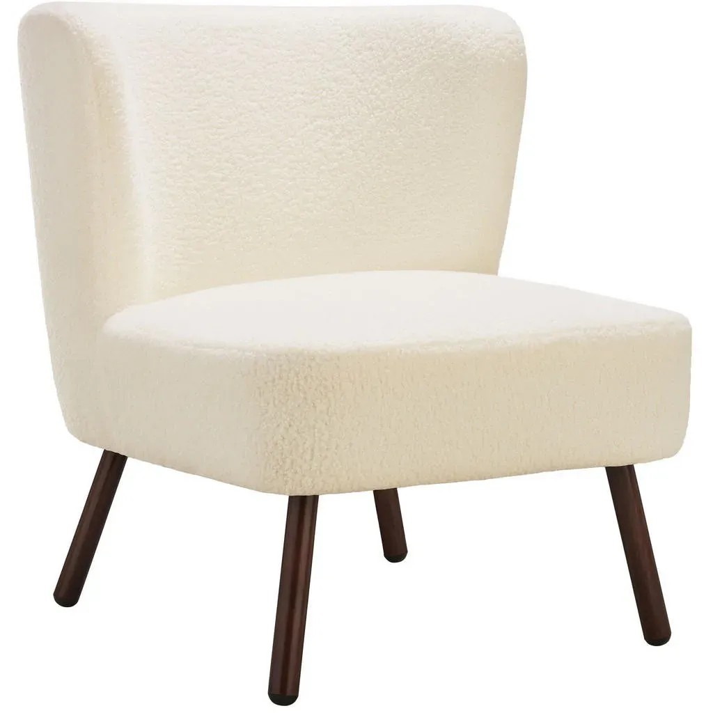 Cocktailsessel Robina 2 Bouclé 61 x 69 x 68 cm Off-White