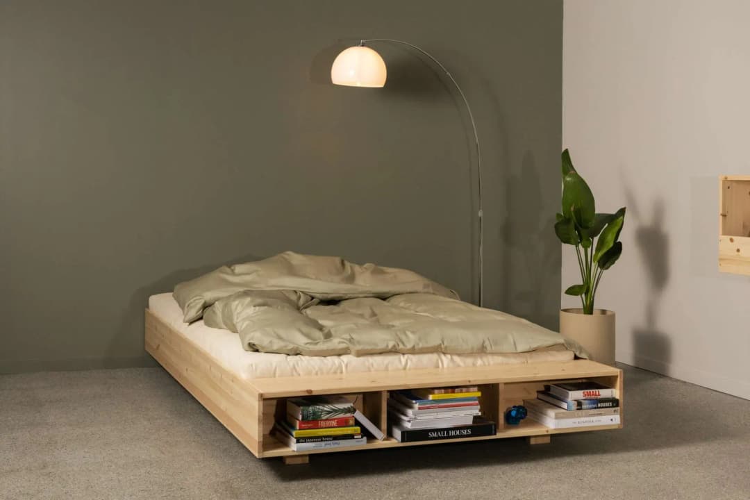Merge Bed 180 x 200 cm Beige