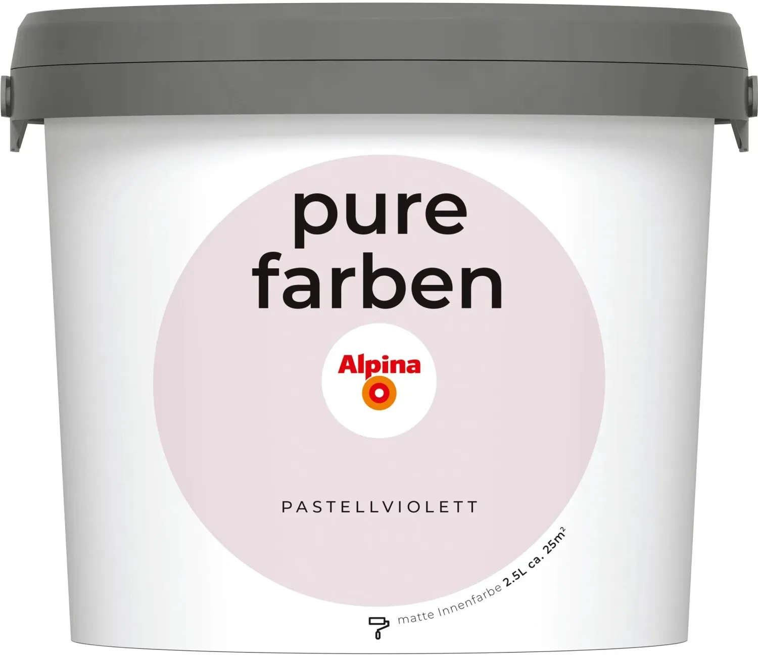 Wandfarbe Pastellviolett 2,5 l