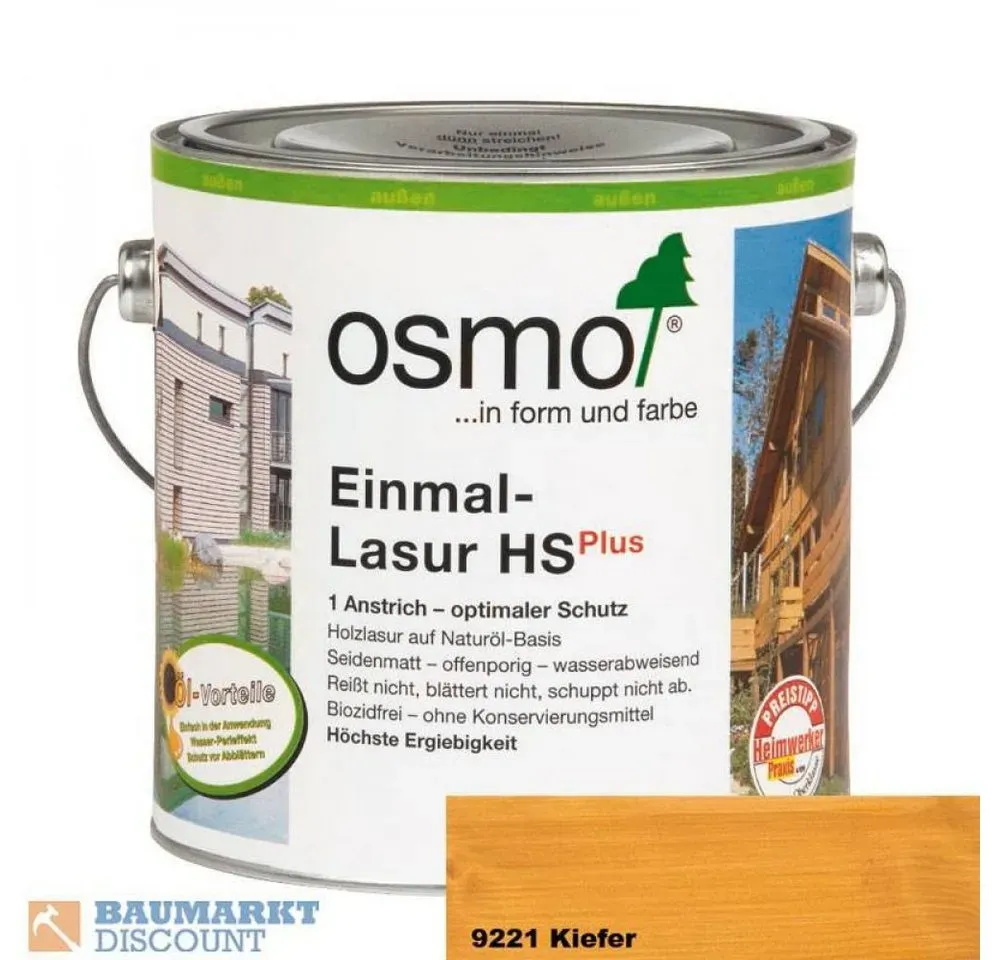 Einmal-Lasur HSPlus 2,5 l kiefer