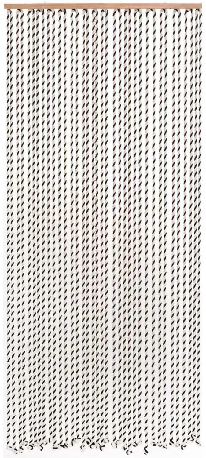 Dekorationsvorhang Ösen 90 x 200 cm Beige/Braun