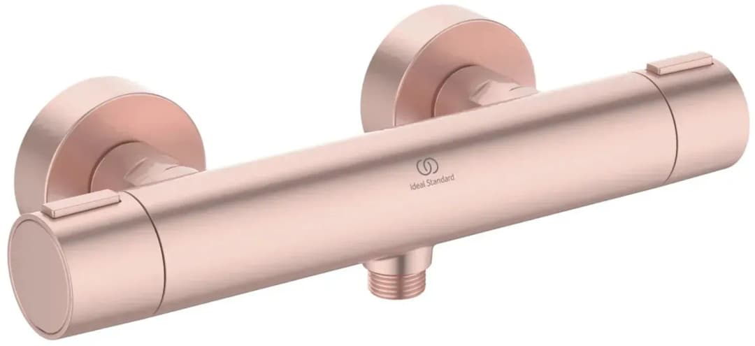 Alu+ Brausethermostat Aufputz DN 15 Rosé