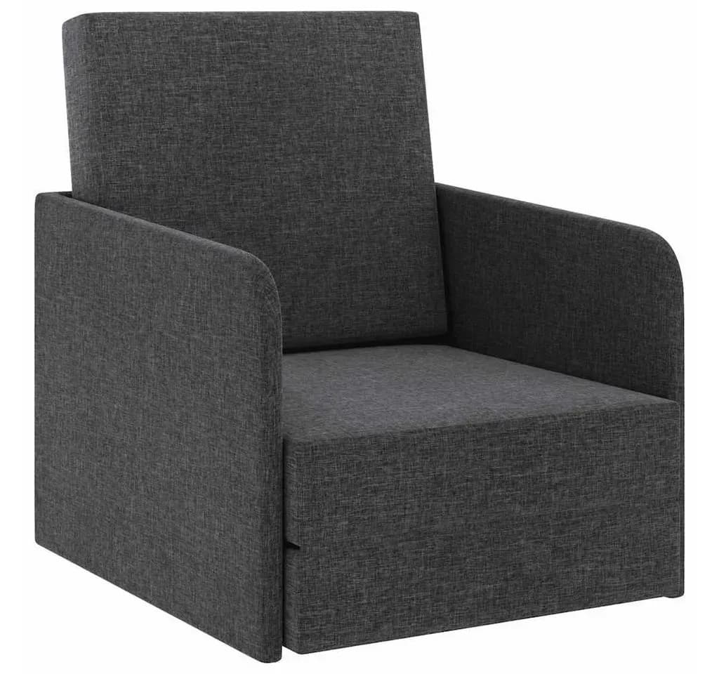 Schlafsessel Ausziehbar 59,5 x 72 x 72,5 cm Dunkelgrau