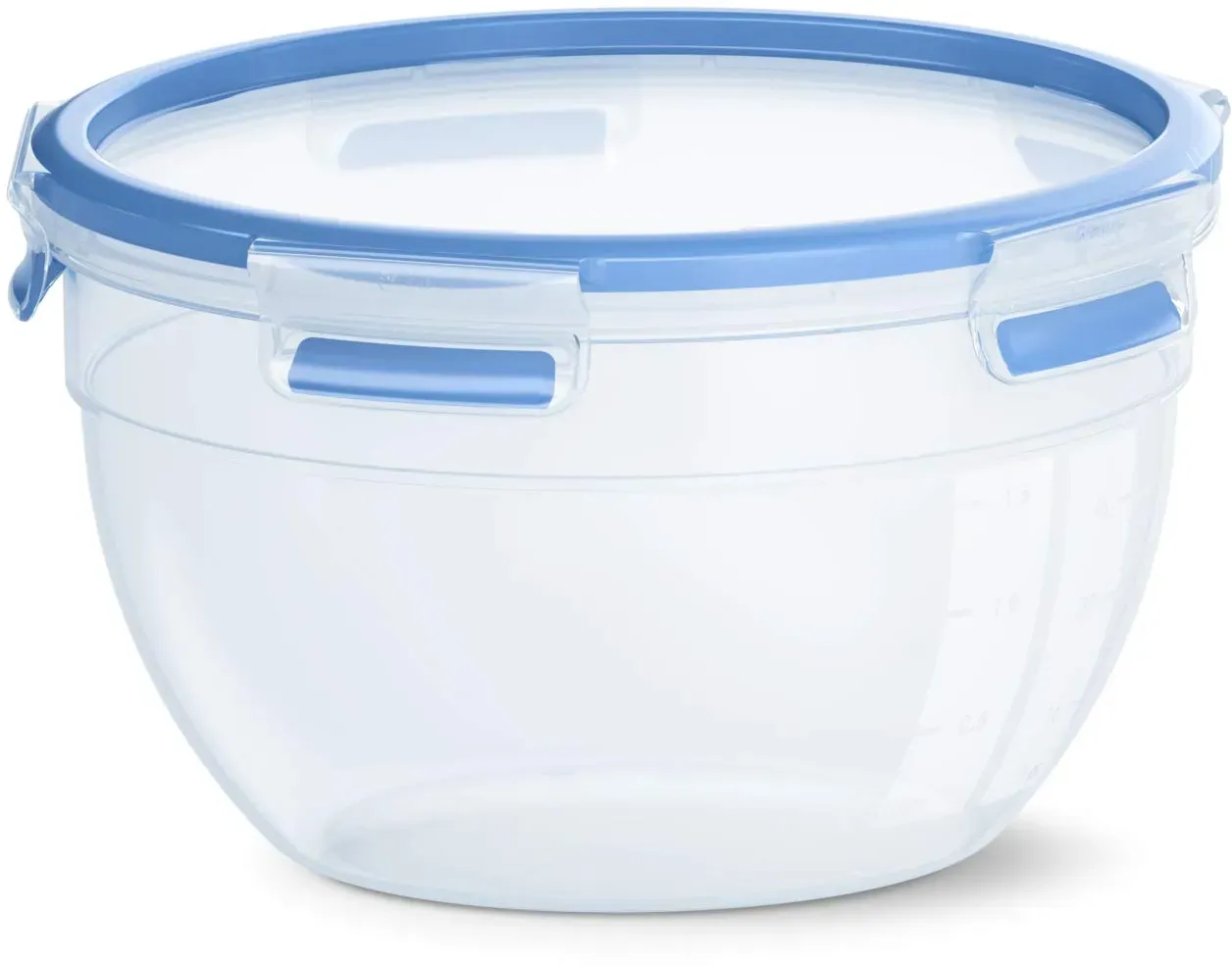 Frischhaltedose rund blau 21,8 cm 2,6 l
