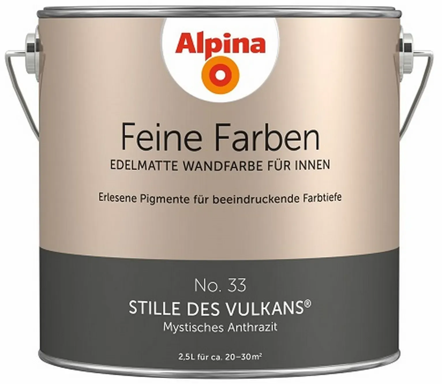 Feine Farben 2,5 l No. 33 stille des vulkans