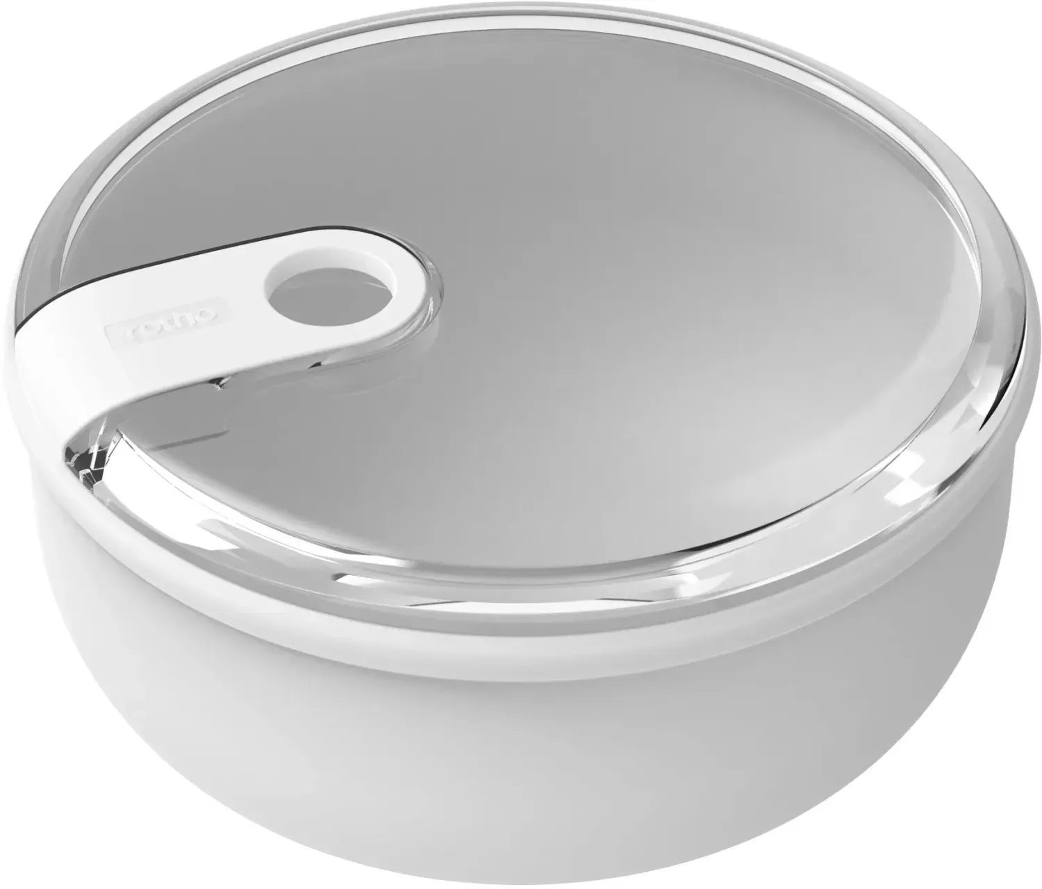 Frischhaltedose rund weiß 0,75 l