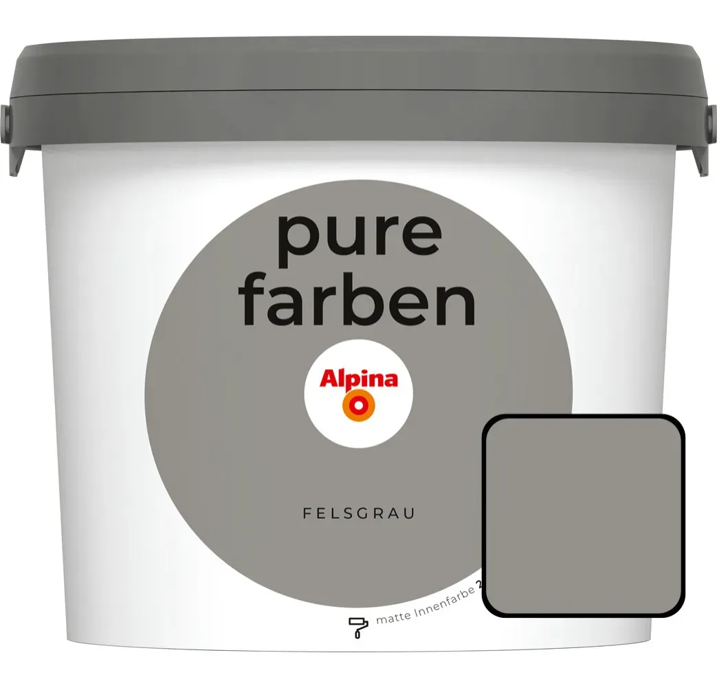Wandfarbe Felsgrau 2,5 l