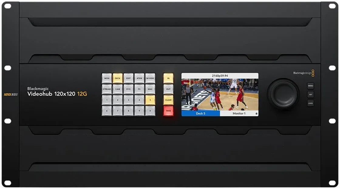 Blackmagic Videohub 120x120 12G