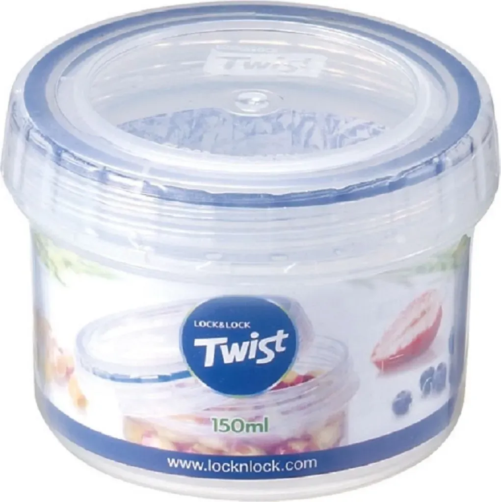 Frischhaltedose rund transparent 0,15 l