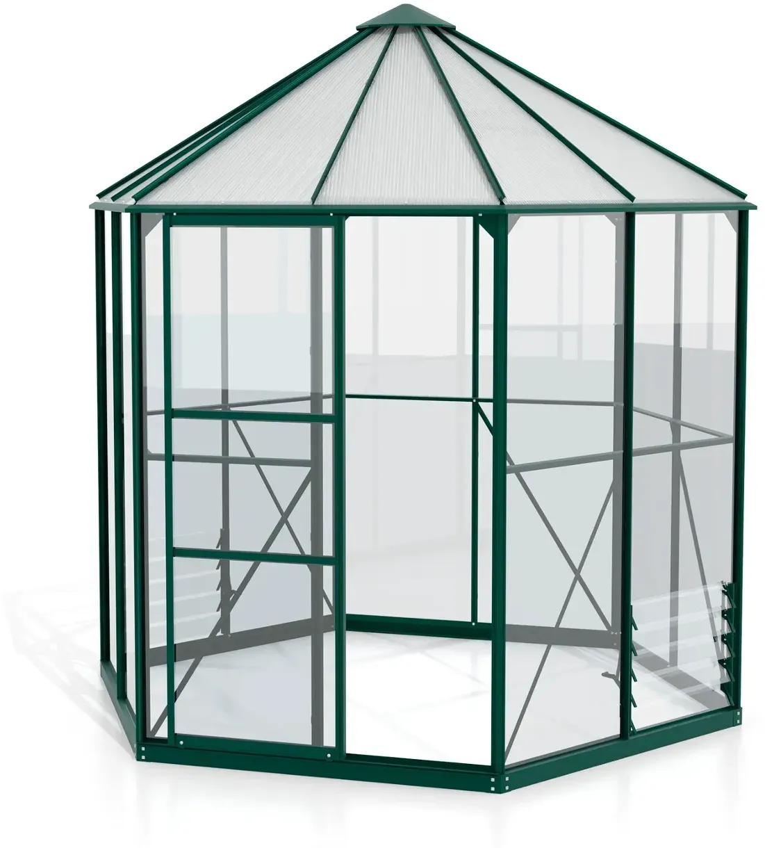 Juno 4500 Alu Dunkelgrün ESG 3 mm 4,5 m2