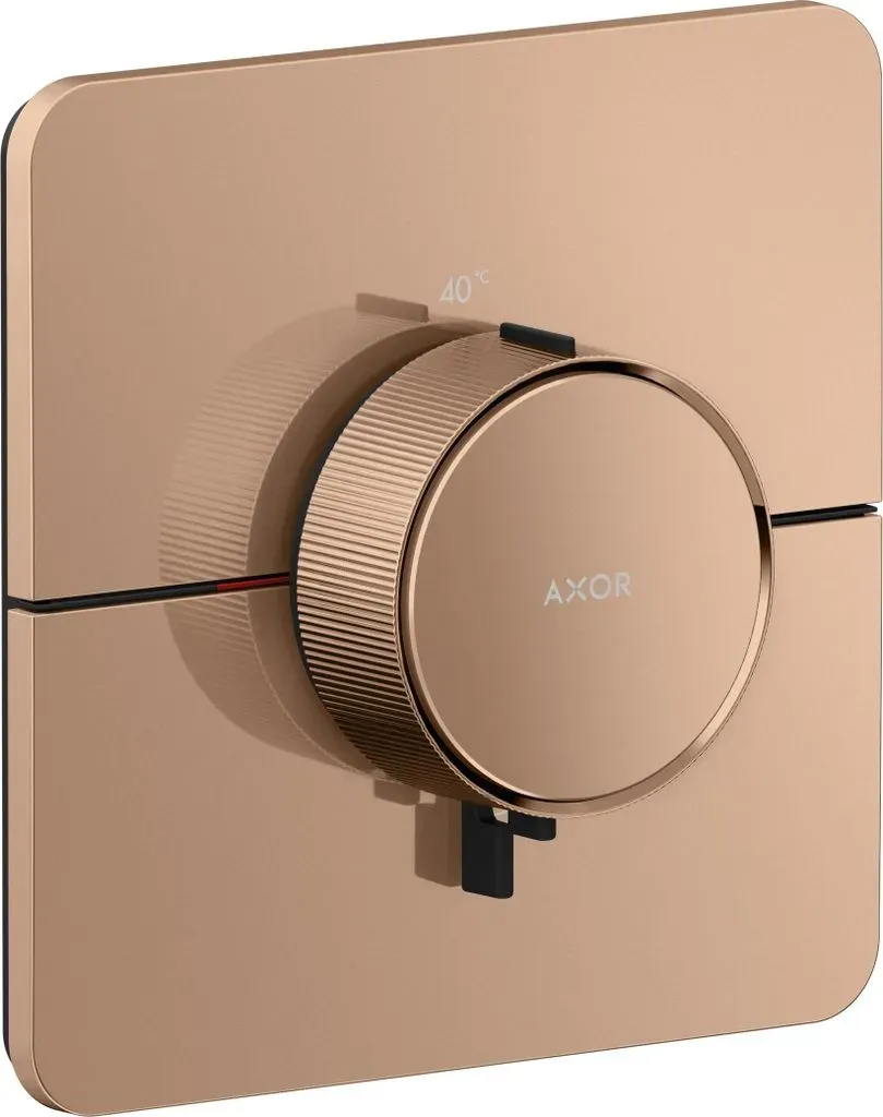 ShowerSelect ID Thermostat Unterputz softsquare für 1 Verbraucher Polished Red Gold 36775300