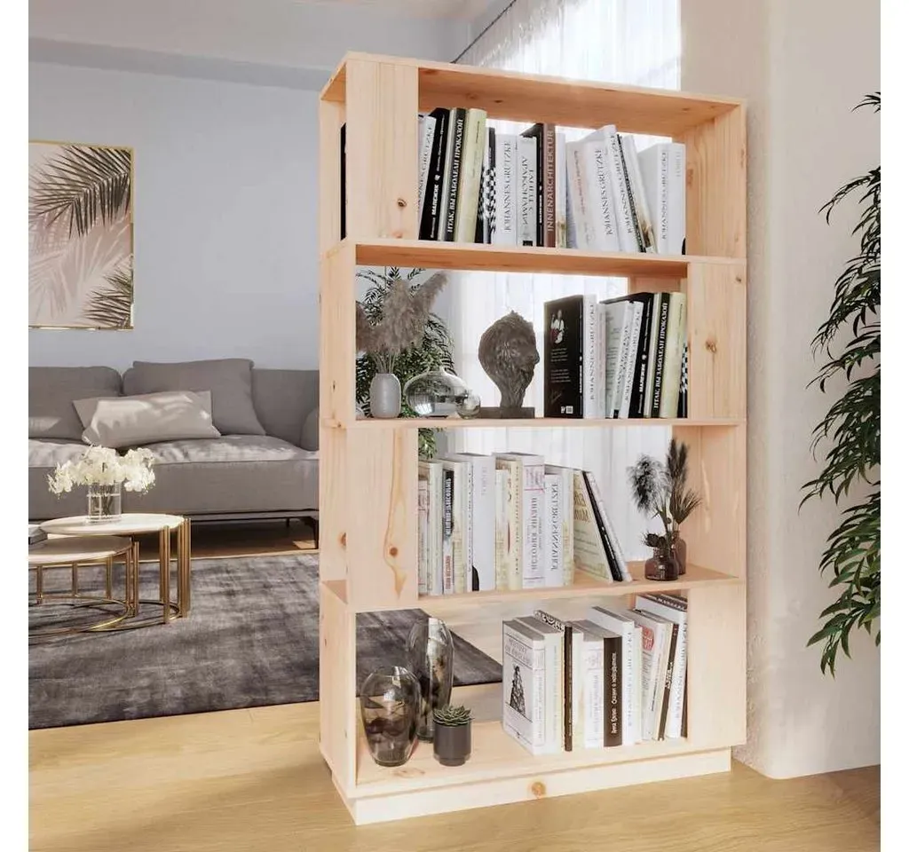 Bücherregal 80 x 25 x 132 cm Braun