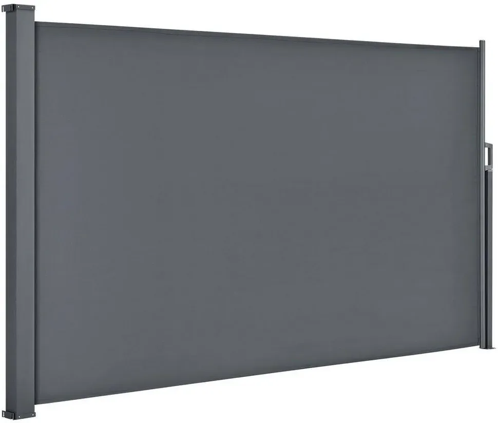 Seitenmarkise Dubai 160 x 300 cm Grau
