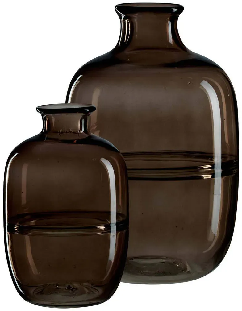 Vasen-Set braun