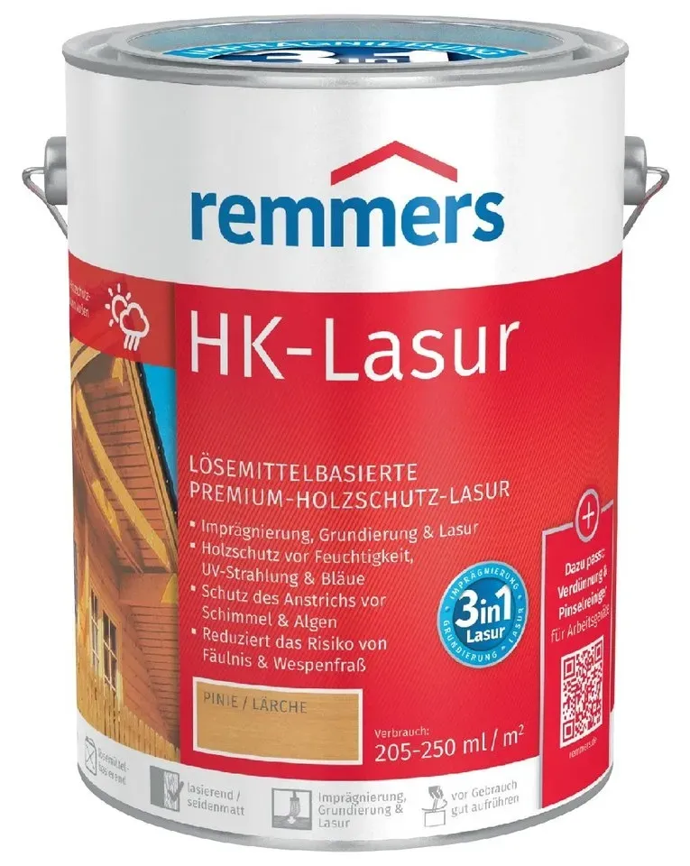 HK-Lasur 2,5 l weiß