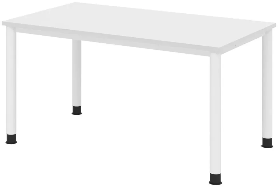Schreibtisch Serie-H Weiß