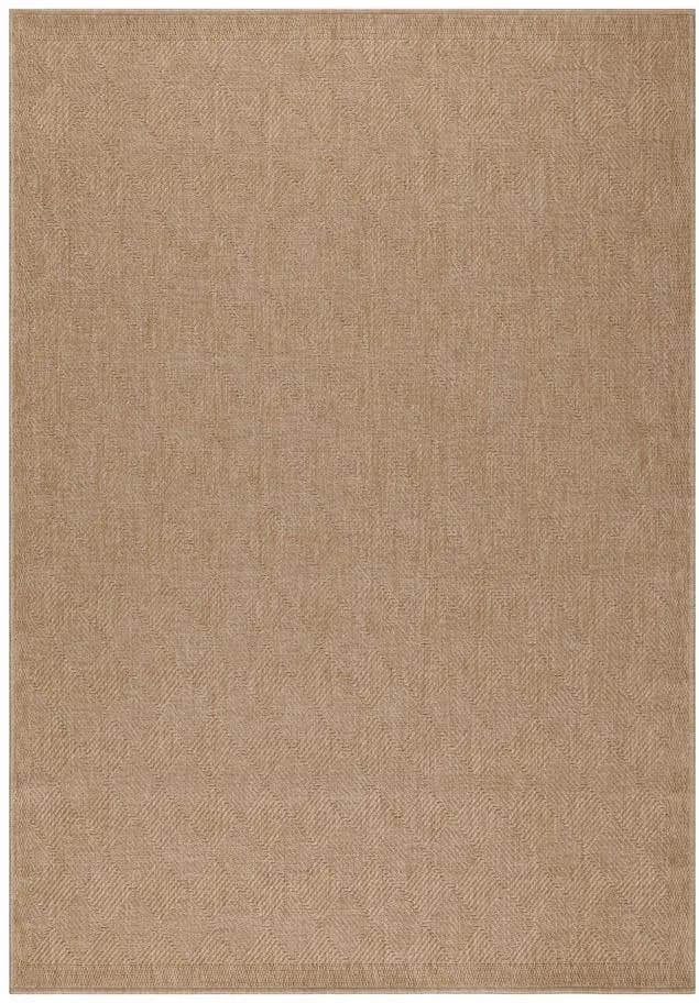 KASBERG Outdoor-Teppich 140 x 200 cm Beige