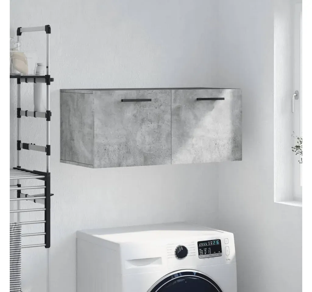 Wandschrank 80 x 36,5 x 35 cm 1-tlg. grau