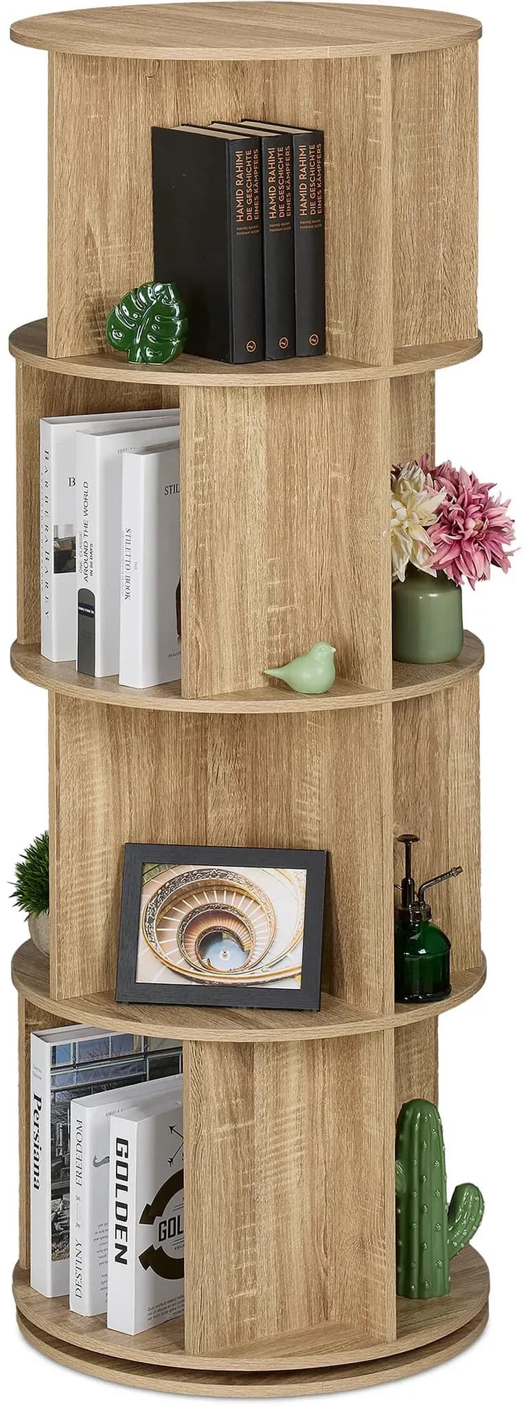 Bücherregal 137 x 50 cm Braun