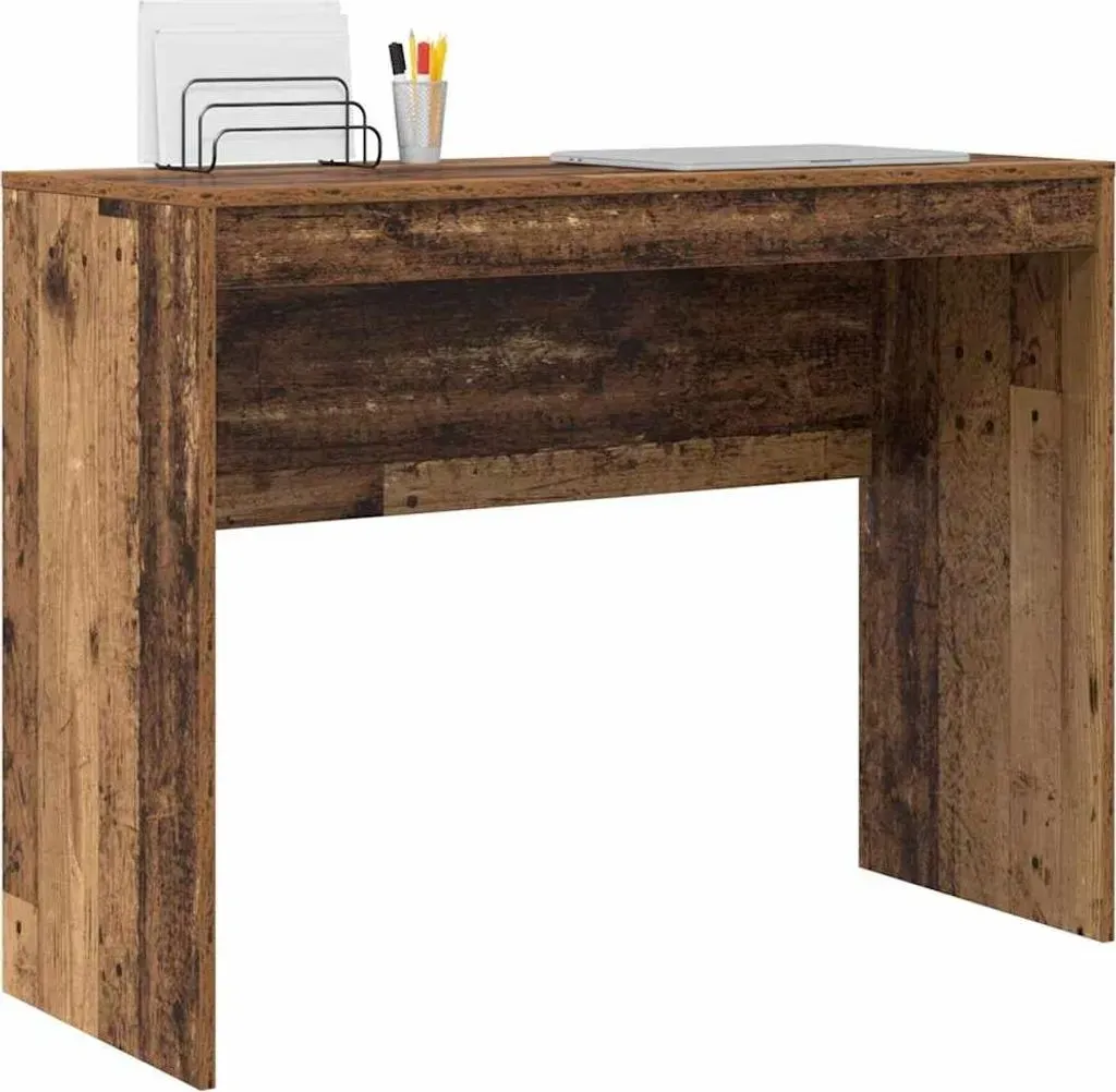 Schreibtisch Altholz Braun