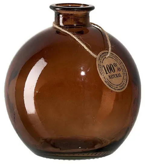 Kugelvase Marokko Braun 17,5 cm