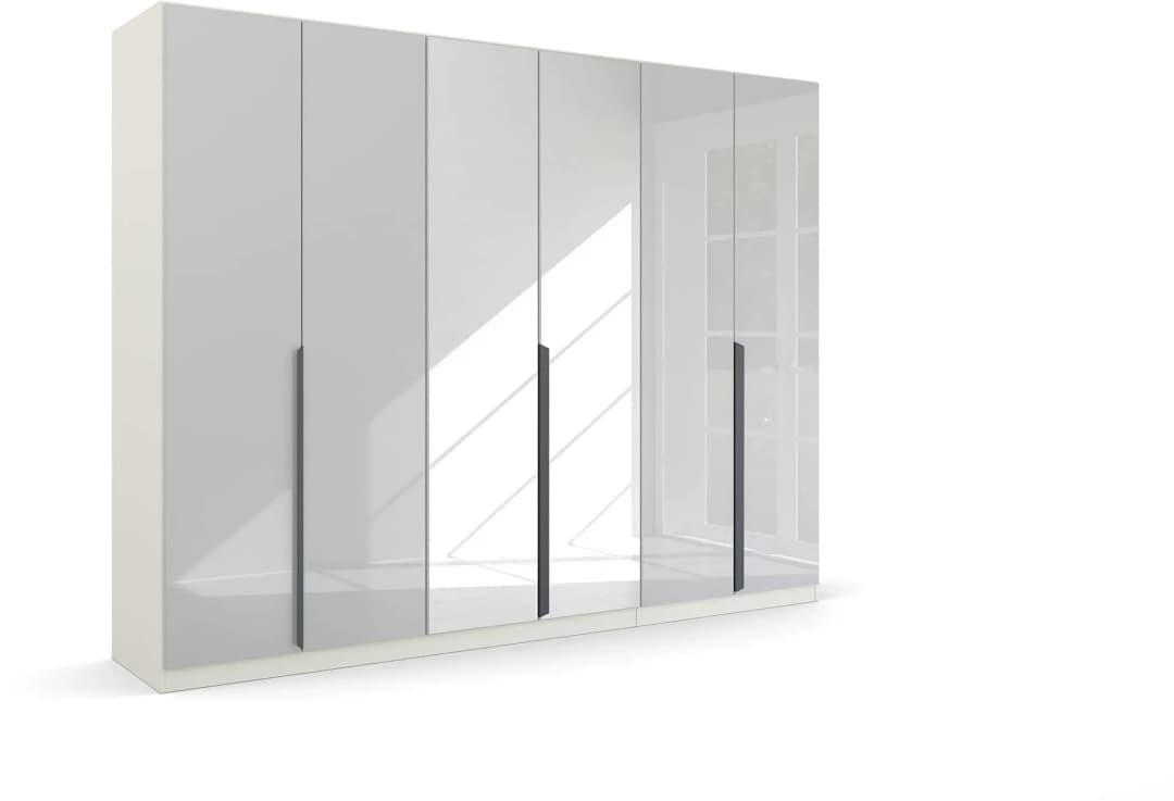 Drehtürenschrank Modern by Quadra Spin 271 x 210 x 54 cm Grau