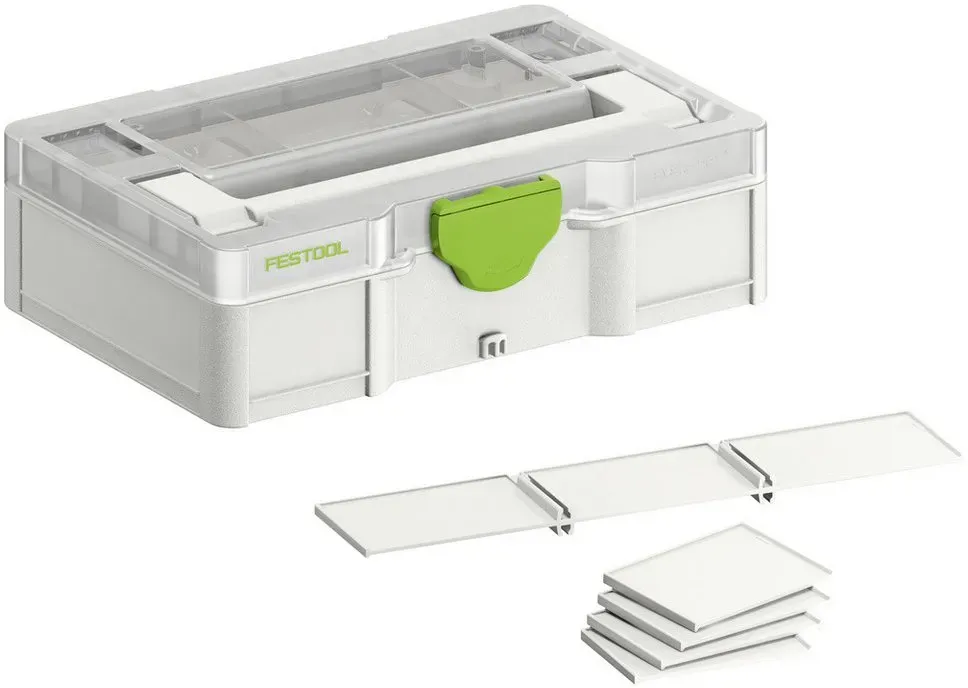Systainer3 SYS3 S 76 TRA Aufbewahrungskiste schwarz 26,5 x 7,1 x 17,1 cm