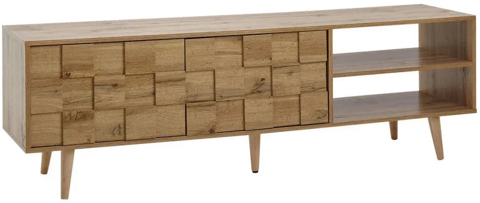 WL6.578 TV-Kommode 160 cm x 40 cm x 51 cm Braun Holz