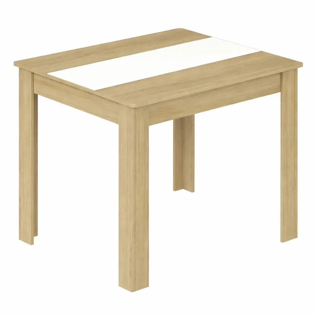 Disalo 80 x 75 x 50 cm braun/weiß