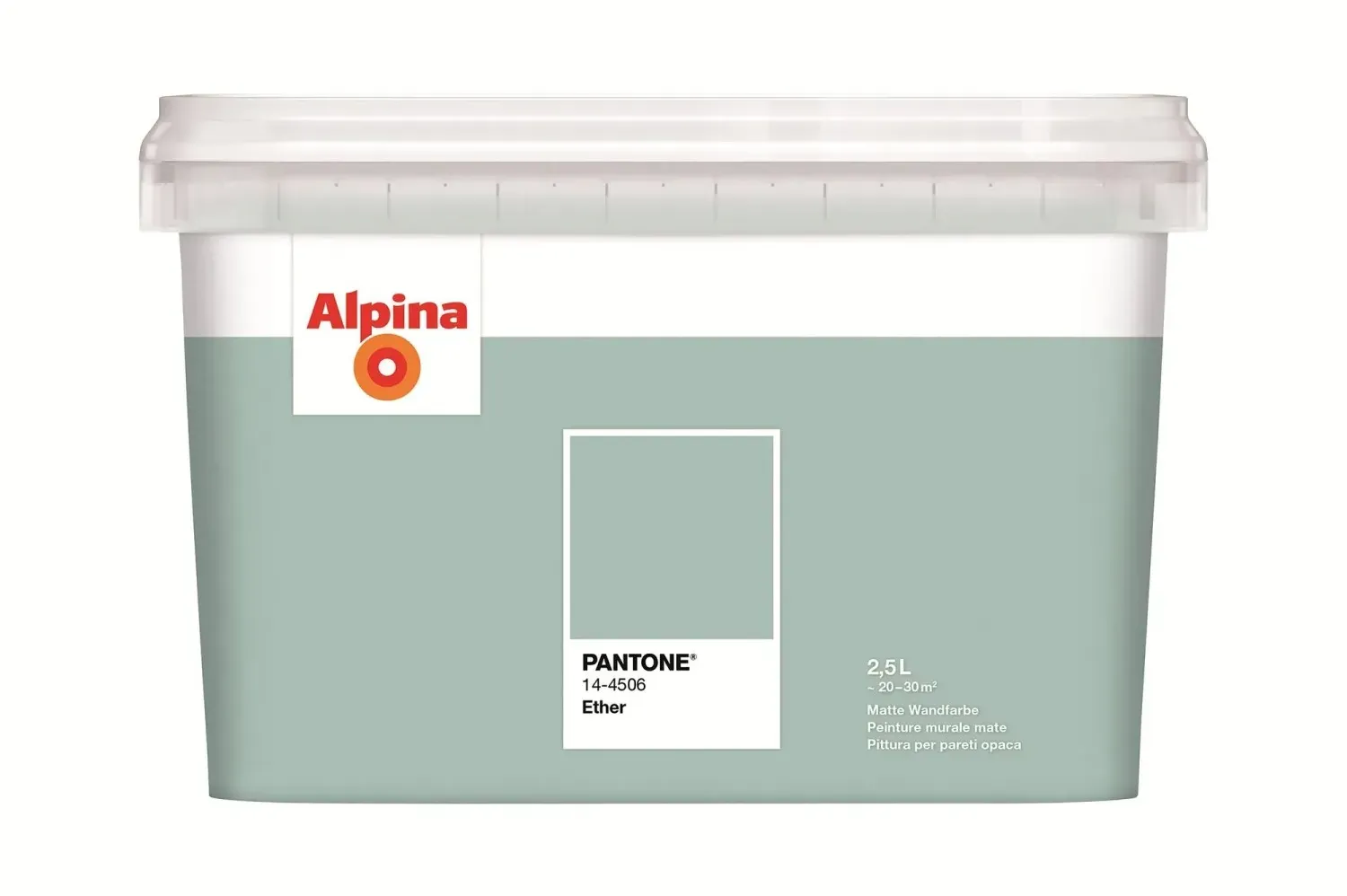 Wandfarbe PANTONE Ether Blau 2,5 l
