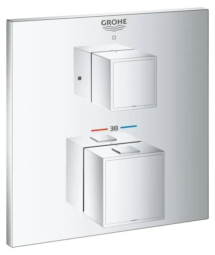 Grohtherm Cube Duschthermostat für 1 Verbraucher Chrom 24153000