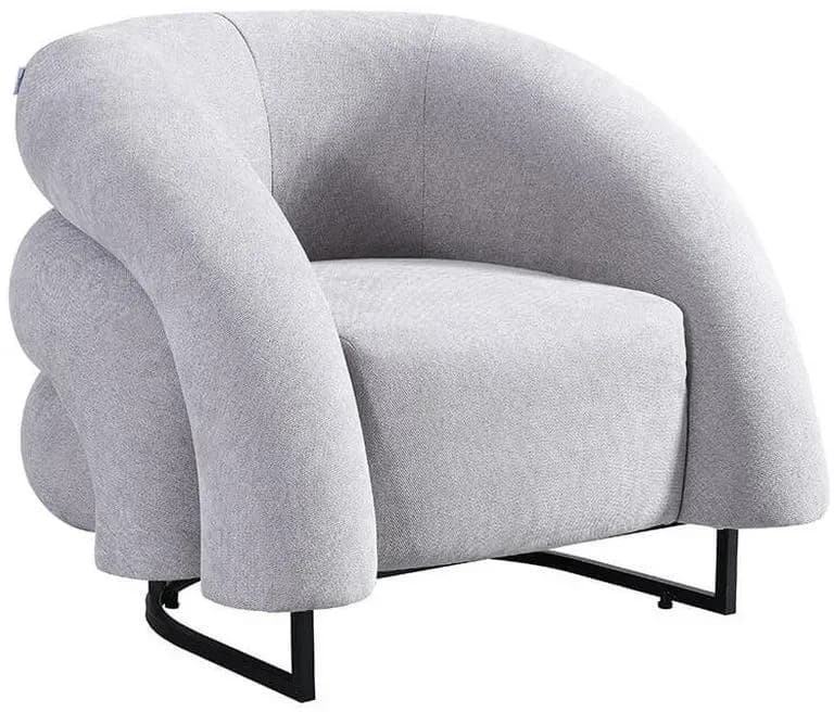 Sessel MACA Samt beige