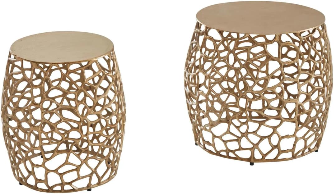 WL6.690 Beistelltisch (2er Set) Gold 46 cm - Gold