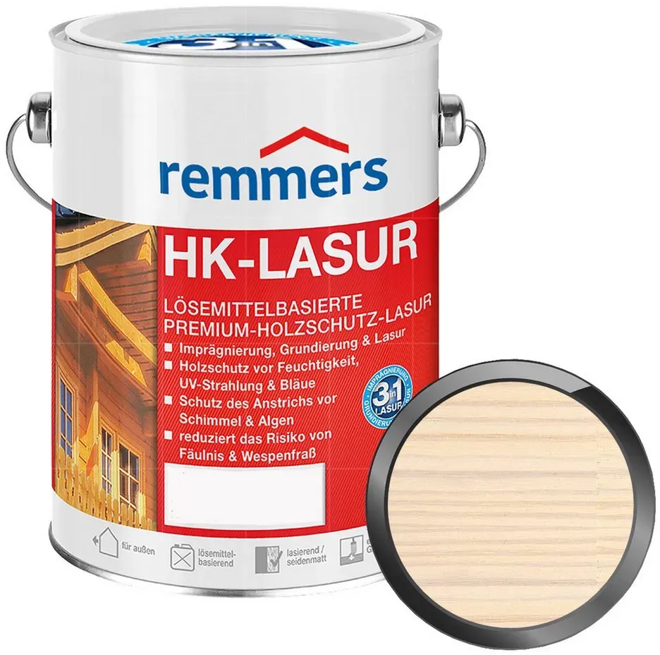 HK-Lasur 5 l weiß