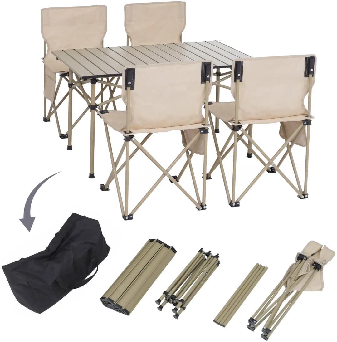 Campingset MCW-Q39 Polyester weiß 4
