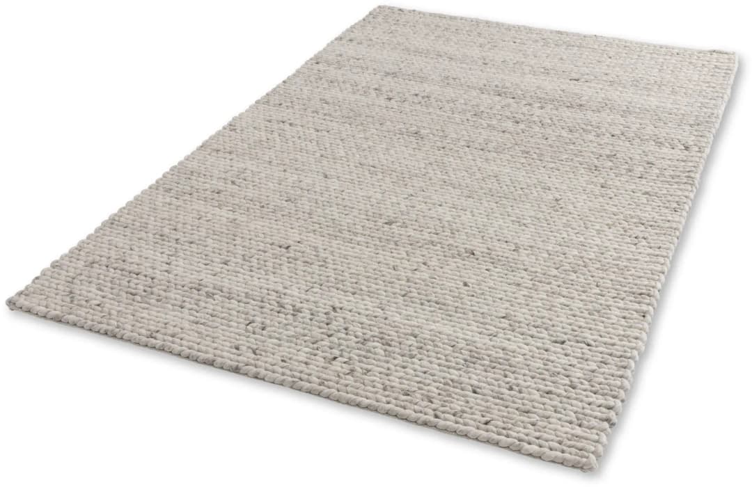 Enisa Wollteppich 70 x 140 cm Beige
