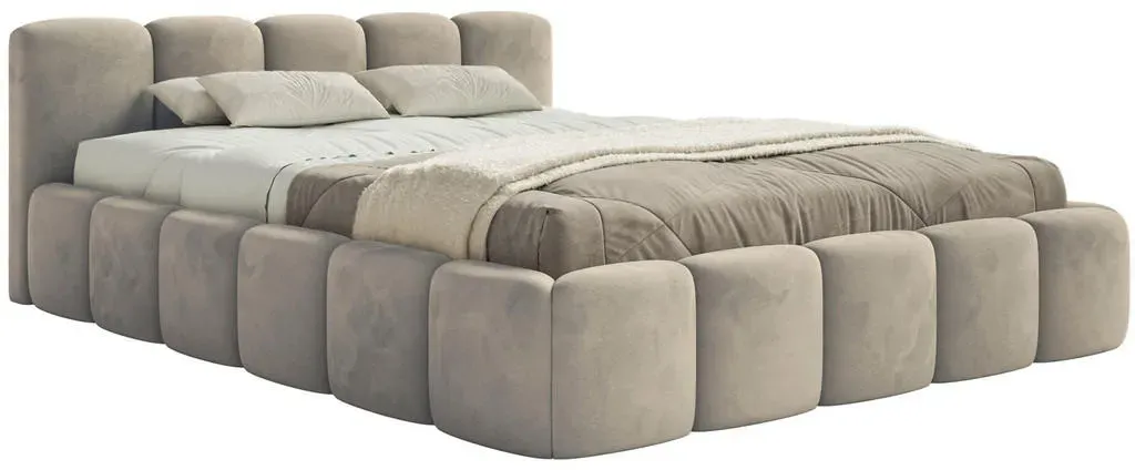 Cloudy Low 180 x 200 cm Beige