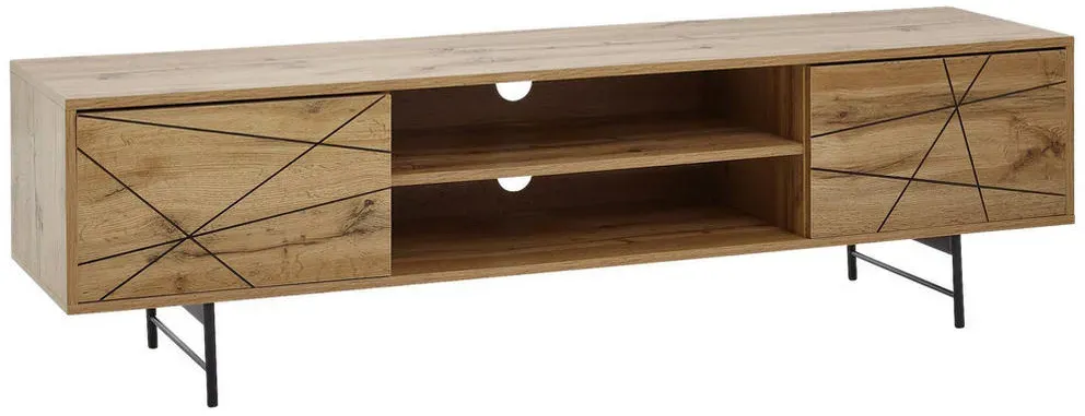 WL6.579 Lowboard 160 x 45 x 40 cm Braun Holz