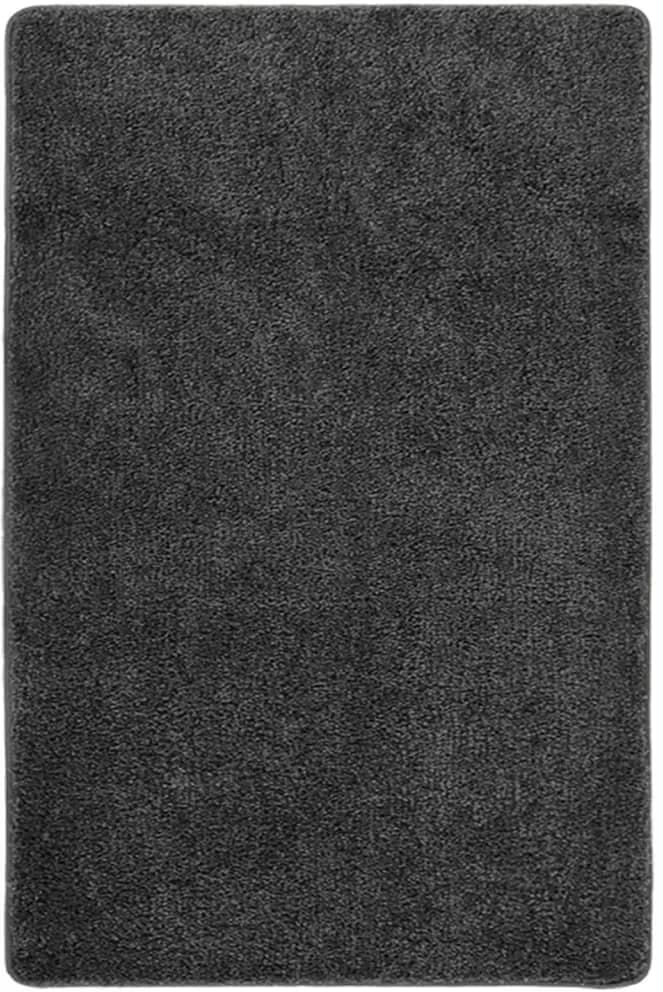 Leyna Hochflorteppich 200 x 290 cm Dunkelgrau