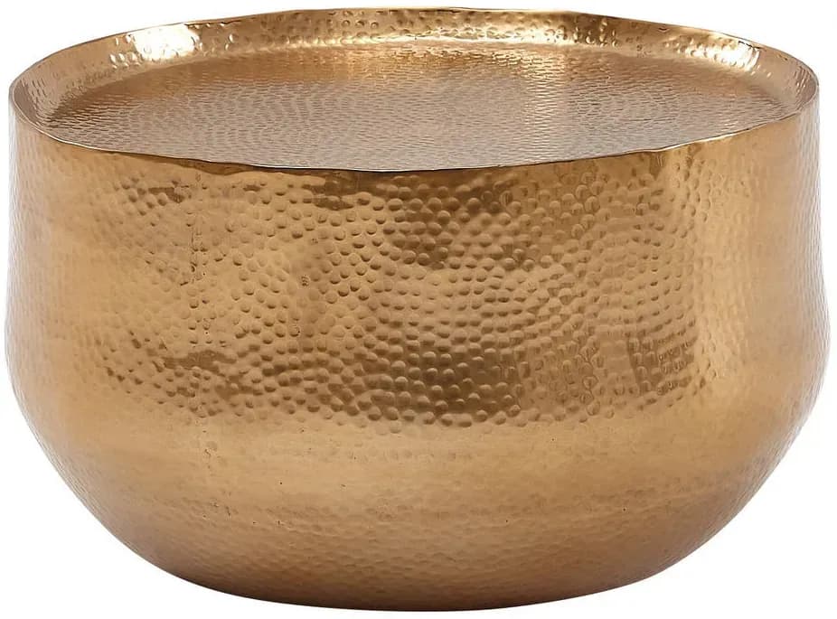 Aniene Gold Aluminium 60 x 60 x 35 cm