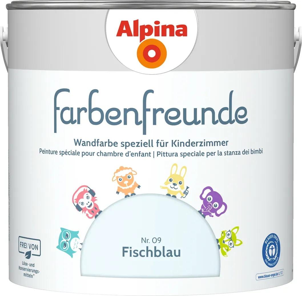 Farbenfreunde Nr. 09 2,5 l fischblau