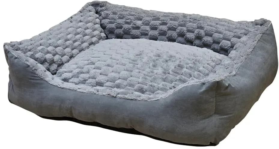 Hundebett Classic Diamond 50 x 40 cm grau