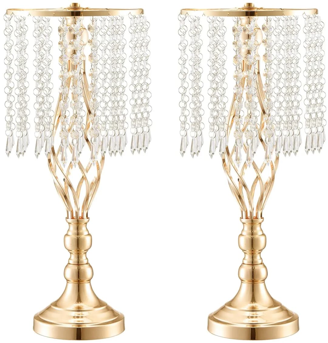Blumenständer 49 cm Gold