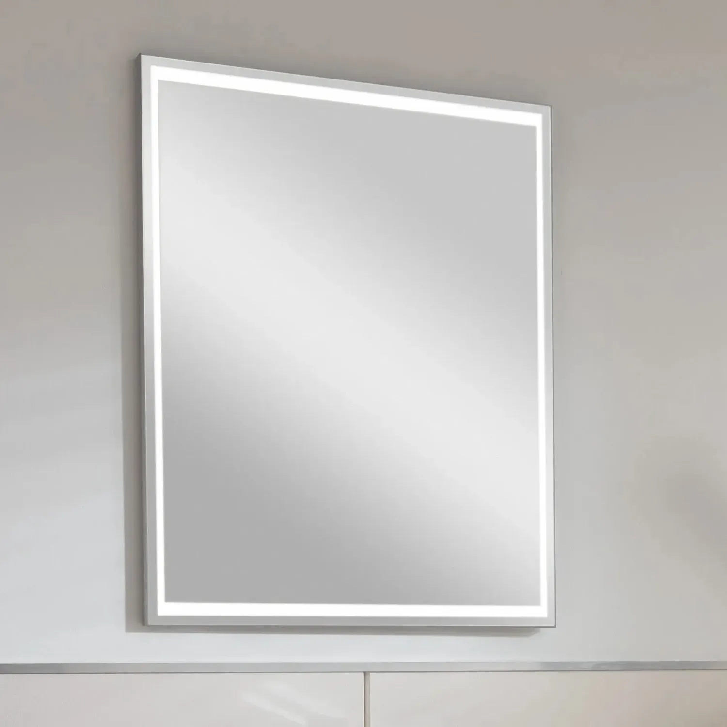 B.Paris 70,5 cm x 90,5 cm x 2,2 cm Silberfarben