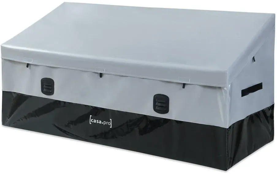 Aufbewahrungsbox Alanno 560 L 1-tlg. Grau/Schwarz