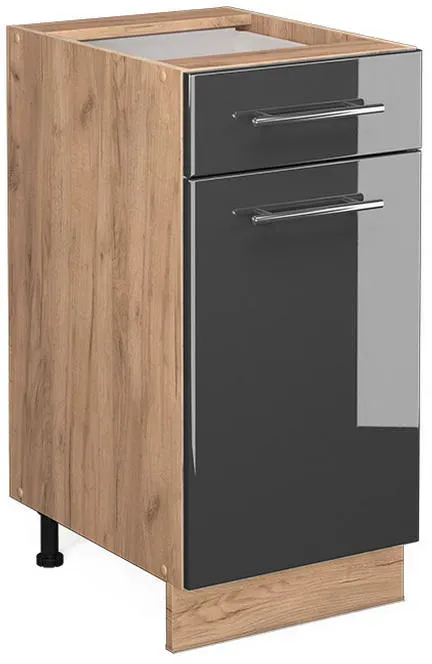 Schubladenschrank Fame-Line 40 x 51,5 x 81,5 cm Grau